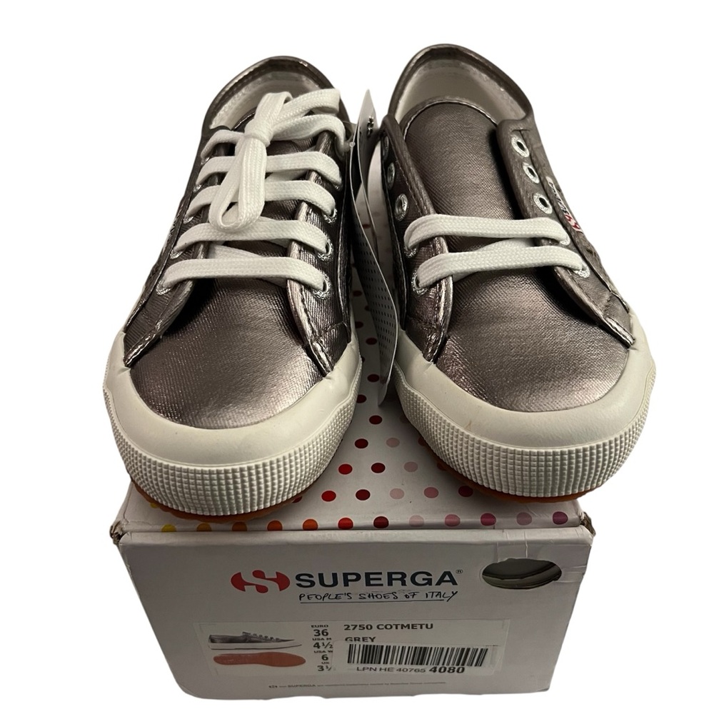 SUPERGA SNEAKERS, Womens US 6 / Euro 36 / UK 3.5 Grey 2750
Cotmetu Trainers, NEW